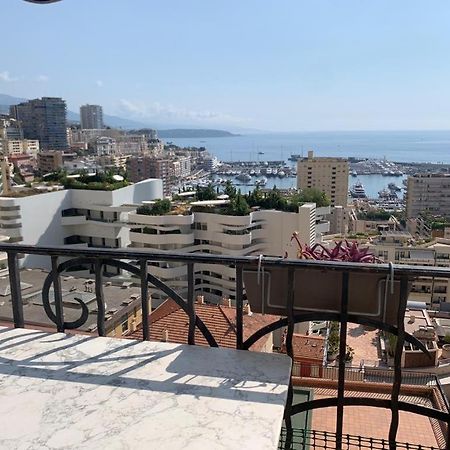 Plein Coeur De Monaco, A 300 Metres A Pied Du Port De Monaco, 4 Pieces Dans Des Escaliers Vue Mer Exceptionnelle Eksteriør bilde
