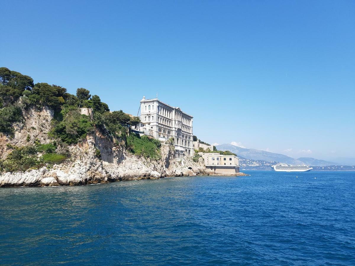 Plein Coeur De Monaco, A 300 Metres A Pied Du Port De Monaco, 4 Pieces Dans Des Escaliers Vue Mer Exceptionnelle Eksteriør bilde